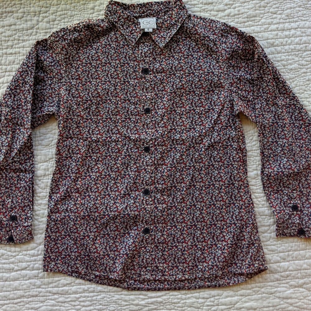 C de C boys button down shirt